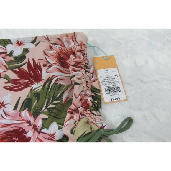 Kona Sol High Waist Bathing Suit Bottoms XL Ruched New with tags - Picture 4 of 8